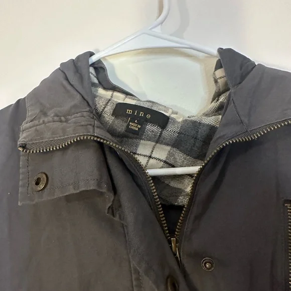 Mine Charcoal Utility Jacket - Picture 2 of 4